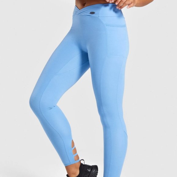 Gymshark Poise Leggings Blue 